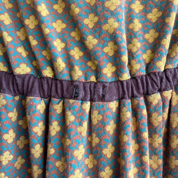 Anthropologie Scrapbook Originals Boho Cottage Core Strapless Maxi Dress Medium - Picture 3 of 7